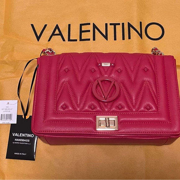 SOLD HOST PICK NEW Valentino Alice Quilted Leather Shoulder Bag - Picture 7 of 7